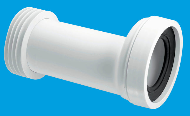 McAlpine WC-CON5 20mm Offset Adjustable Length Rigid WC Connector