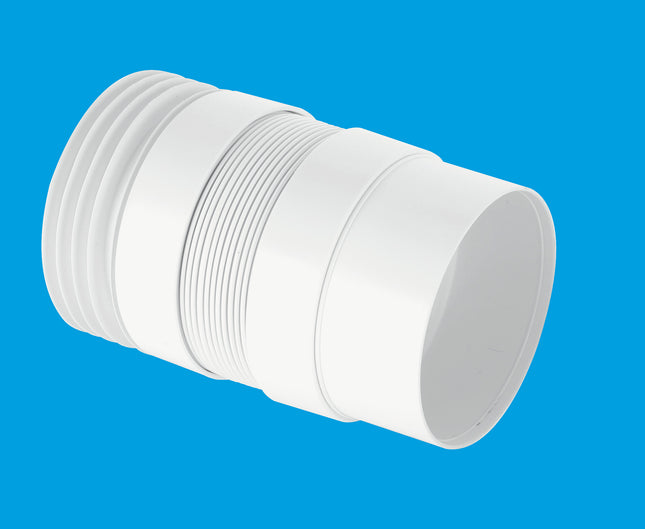 McAlpine EXTA-F 4"/110mm Flexible Extension for WC Connectors