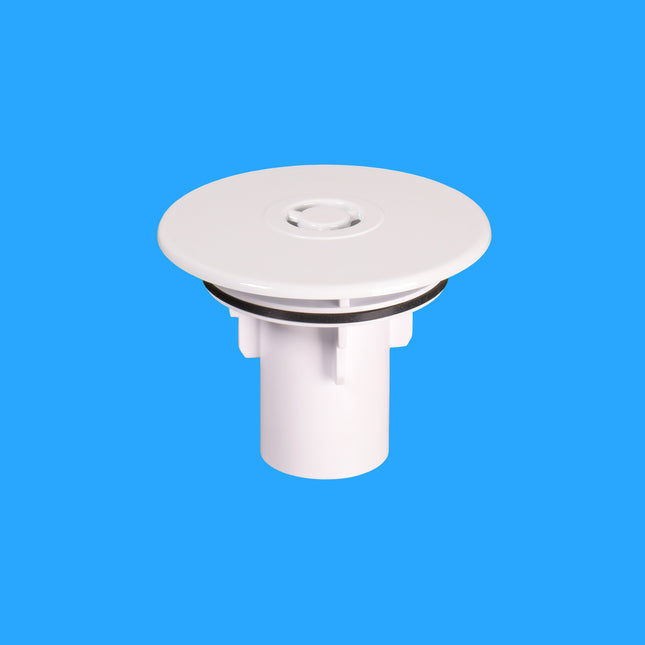 McAlpine ST90WHTOP+TUBE White Plastic Flange And Dip Tube For ST90 Traps