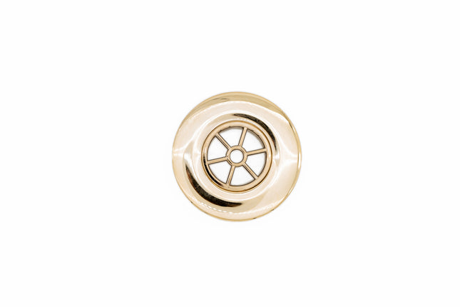 McAlpine STW85PVD Gold PVD Standard Waste for STW 1½" Shower Traps