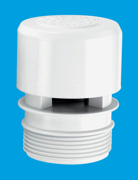 McAlpine VP1W Ventapipe 25 Air Admittance Valve with 1½" BSP thread on outlet