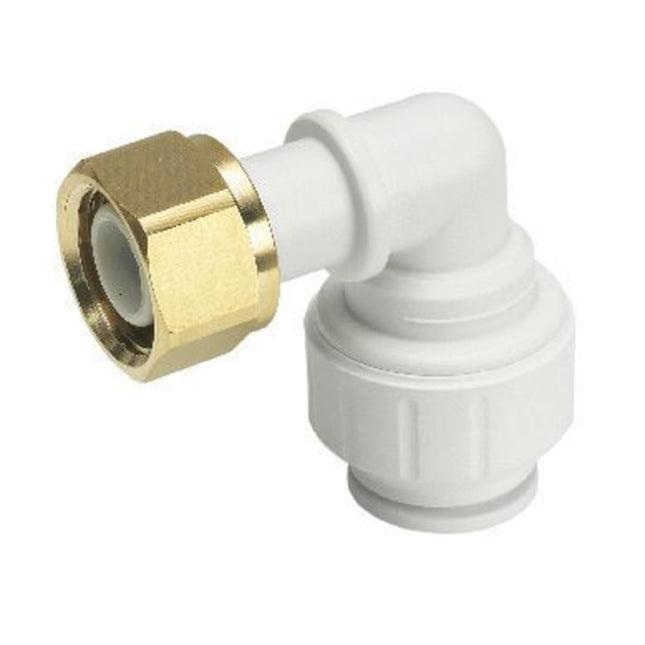 John Guest Speedfit Bent Tap Connector 10mm X 1/2"