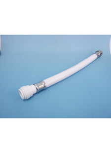 John Guest Speedfit White PVC Hose 300mm - 15mm X 1/2" TC (Pack Of 2)