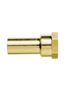 John Guest Speedfit Brass Stem Adaptor 15mm X 1/2" Female (Pack Of 5)