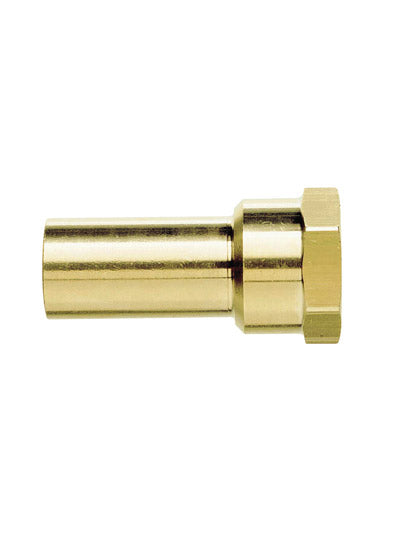 John Guest Speedfit Brass Stem Adaptor 15mm X 1/2" Female (Pack Of 5)