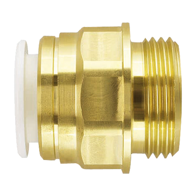 John Guest Speedfit Brass Cylinder Adaptor 22 X 1" Male