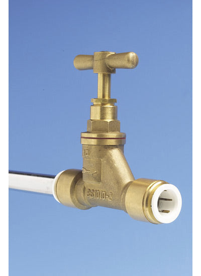 John Guest Speedfit Brass Stop Valve 15mm (15Bsc)