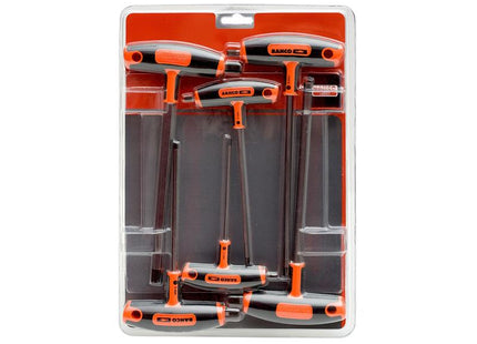 Bahco 903T-1 T-Handle Hex Screwdriver Set, 6 Piece