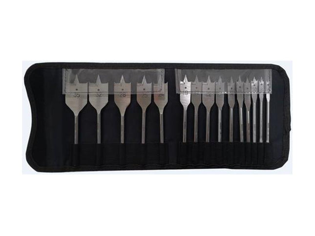 Bahco 9629 Series Flat Bit Set, 15 Piece