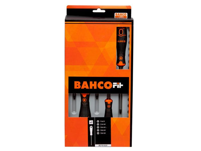 Bahco B219.025 BAHCOFIT TORX Screwdriver Set, 5 Piece