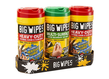 Big Wipes Triple Pack of Hand Wipes