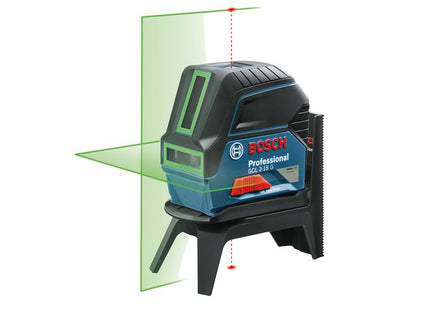 Bosch GCL 215-G Professional Self-Levelling Cross Line Laser Green