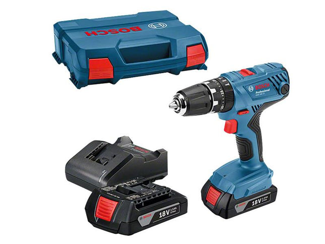 Bosch GSB 18V-21 Combi Drill 18V 2 x 1.5Ah Li-ion