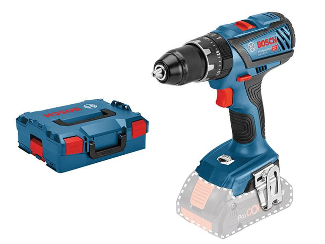 Bosch GSB 18V-28 Combi Drill with L-BOXX 18V Bare Unit