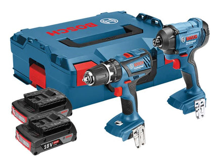 Bosch Cordless Twin Pack 18V 2 x 3.0Ah Li-Ion