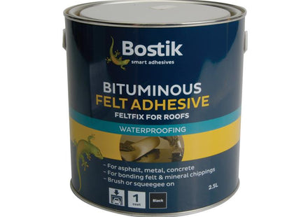 Bostik Bituminous Felt Adhesive 2.5 litre