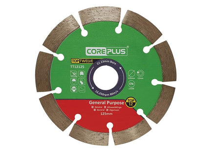 CorePlus Top Twelve General Purpose Diamond Blade 125mm