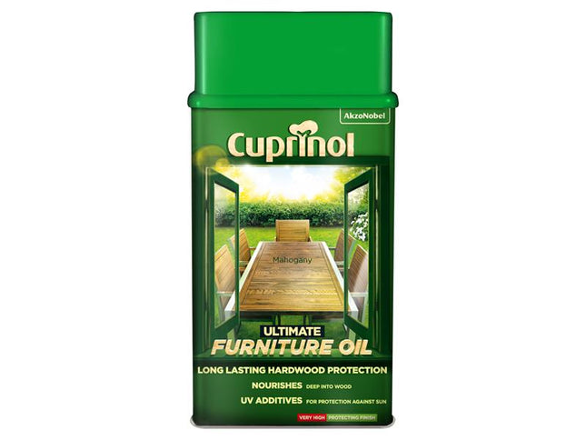 Cuprinol Ultimate Furniture Oil Mahogany 1 litre