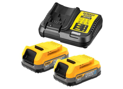 DEWALT DCB1102E2 XR POWERSTACK Starter Kit 18V