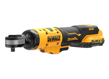 DEWALT DCF503D1 XR 3/8in Open Head Ratchet 12V 1 x 2.0Ah Li-ion