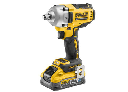 DEWALT DCF891H2T XR BL 1/2in HR Anvil Impact Wrench 18V 2 x 5.0Ah POWERSTACK Li-ion