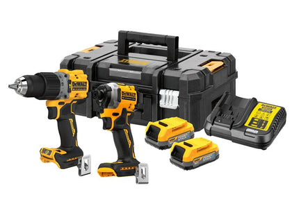 DEWALT DCK2050E2T XR BL POWERSTACK Twin Kit 18V