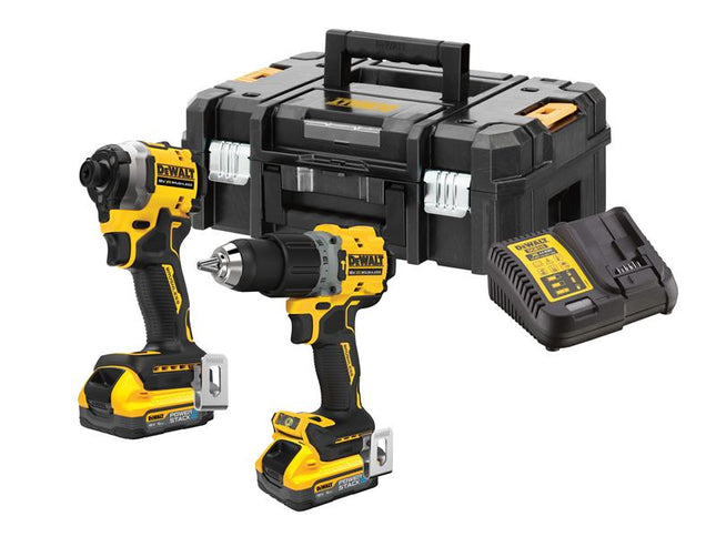 DEWALT DCK2050H2 POWERSTACK Twin Pack 18V 2 x 5.0Ah Li-ion