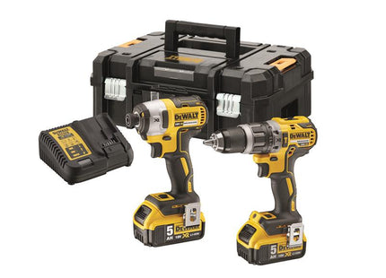 DEWALT DCK266P2LR XR Brushless Lanyard Ready Kit 18V