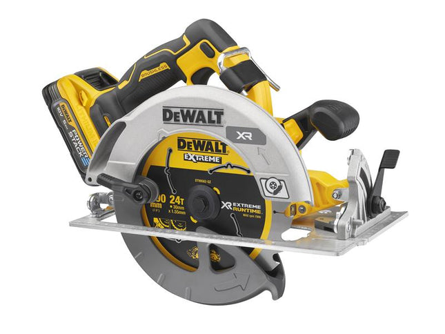 DEWALT DCS573H2T XR Advantage Circular Saw 190mm 18V 2 x 5.0Ah POWERSTACK Li-ion