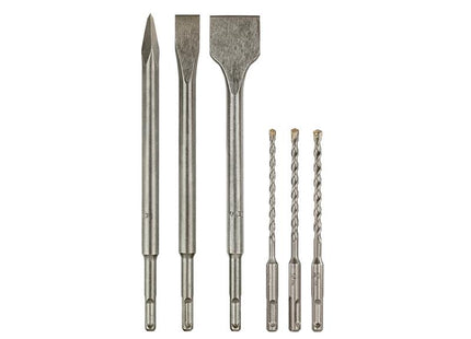 DEWALT DT60331 SDS Plus Drill and Chisel Bit Set, 6 Piece