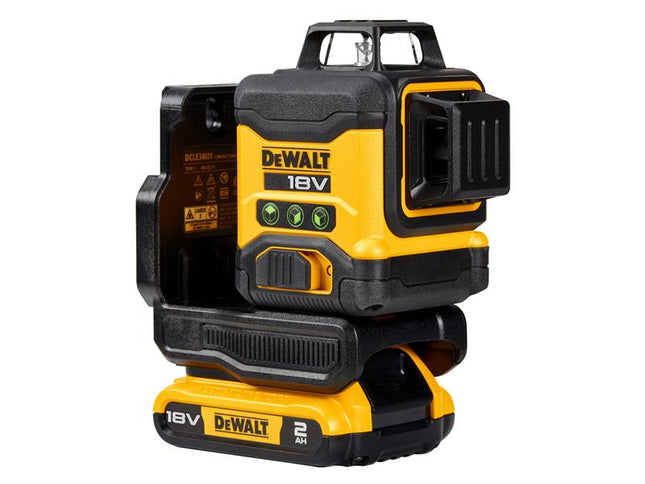 DEWALT DCLE34031D1 3 x 360° Multi Line Laser 18V 1 x 2.0Ah Li-ion