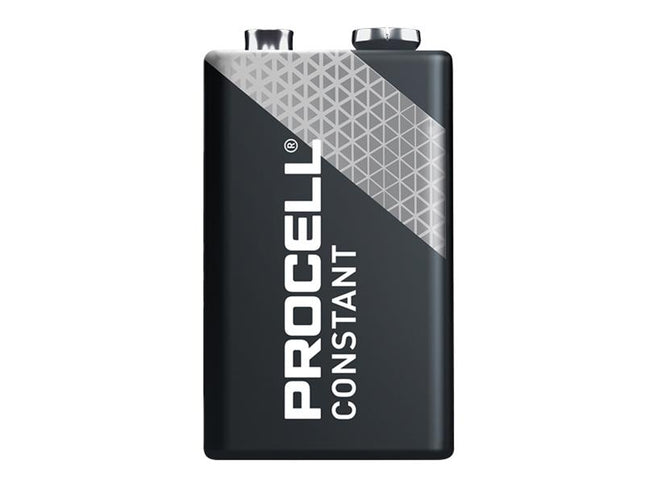 Duracell 9V PROCELL Alkaline Constant Power Industrial Batteries (Pack 10)