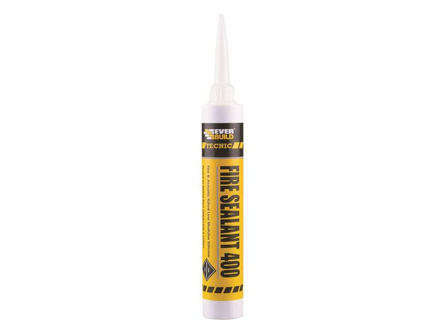 Everbuild Tecnic Fire Sealant 400 White 380ml