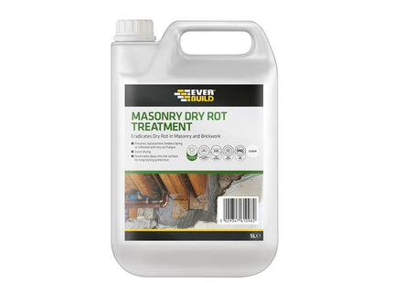 Everbuild Masonry Dry Rot Treatment 5 litre
