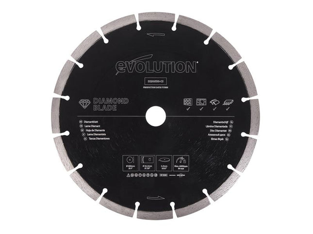 Evolution General Purpose Diamond Blade 230 x 22.2mm