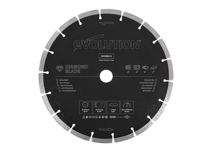 Evolution General Purpose Diamond Blade 255 x 22.2mm