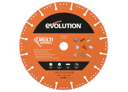 Evolution Multi-Material Diamond Demolition Disc Cutter Blade 230 x 22.2mm