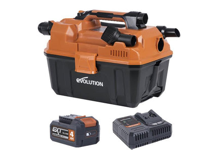 Evolution R11VAC-Li EXT Wet & Dry Vacuum Cleaner 18V 1 x 4.0Ah Li-ion