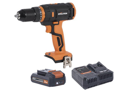 Evolution R13CMB-Li EXT Combi Drill 18V 1 x 2.0Ah Li-ion