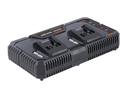 Evolution R18RCH-Li2 EXT Double Dock Rapid Charger 18V Li-ion