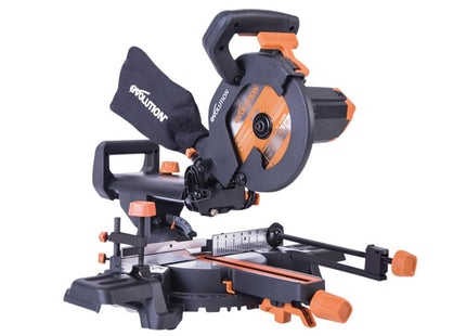 Evolution R210SMS+ Pro Multi-Material Sliding Mitre Saw 210mm 1500W 240V