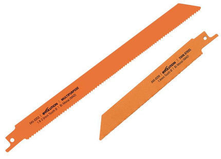 Evolution RAGE8¨ Thin Steel & Multi-Purpose Blade Pack