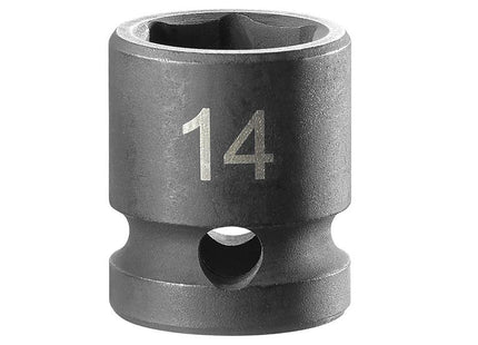 Facom 6-Point Stubby Impact Socket 1/2in Drive 14mm