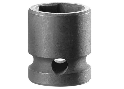 Facom 6-Point Stubby Impact Socket 1/2in Drive 15mm