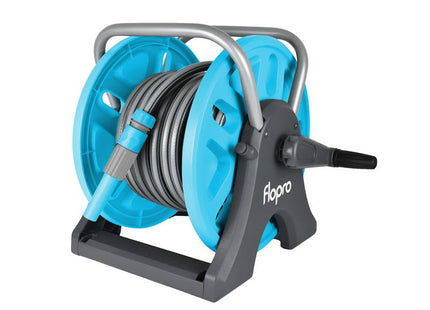 Flopro Flopro NeverKink EasyReel Complete Hose Reel Set 25m