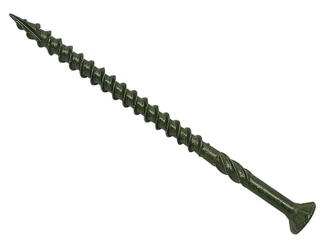 ForgeFix Spectre Advanced Deck PZ Compatible Screw CSK Green 4.5 x 75mm Tub 1000
