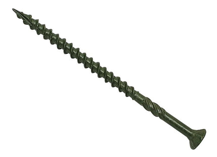 ForgeFix Spectre Advanced Deck PZ Compatible Screw CSK Green 5.0 x 100mm Box 100