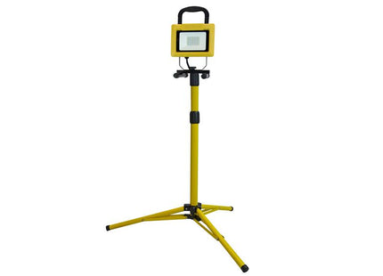 Faithfull Power Plus LED Tripod Site Light 20W 110V