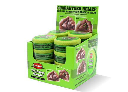 Gorilla Glue O'Keeffe's Working Hands Hand Cream CDU (16 x 96g Jars)