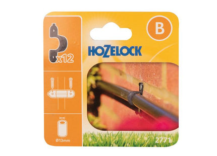 Hozelock 2771 Wall Clip 13mm (Pack 12)